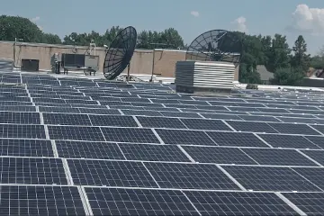 Placas solares en una comunidad de vecinos
