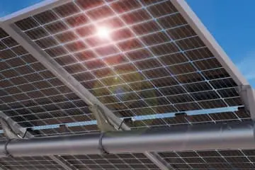 Paneles solares bifaciales