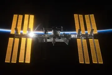 Paneles solares espaciales: La Estación Espacial Internacional
