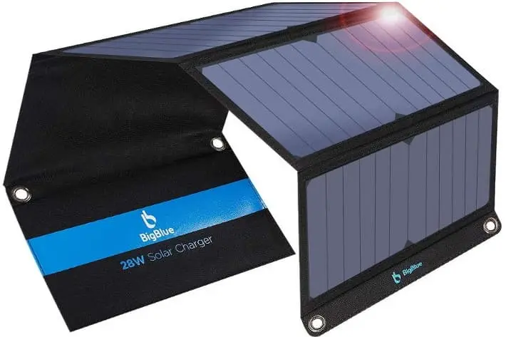BigBlue Cargador Solar 28W