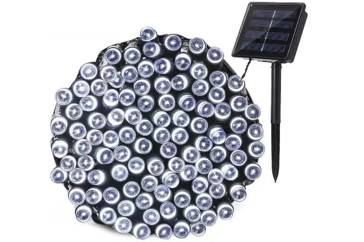 Qedertek Guirnalda Solar 200 LED