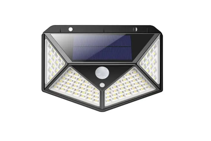 Kilponen Lámpara Solar 100 LED
