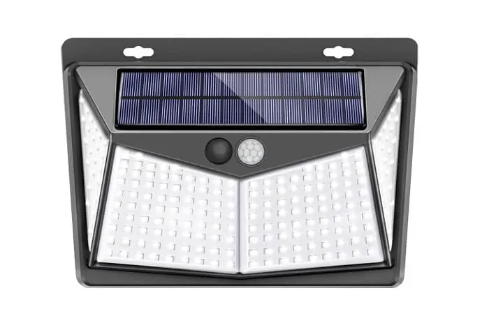 SEZAC Lámpara Solar 208 LED