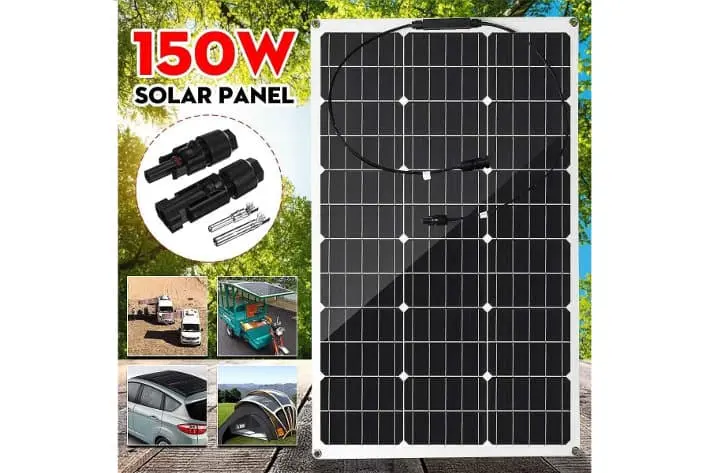 WXJHA Panel Solar Flexible 150W