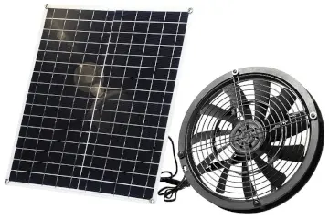 Ventilador solar resistente